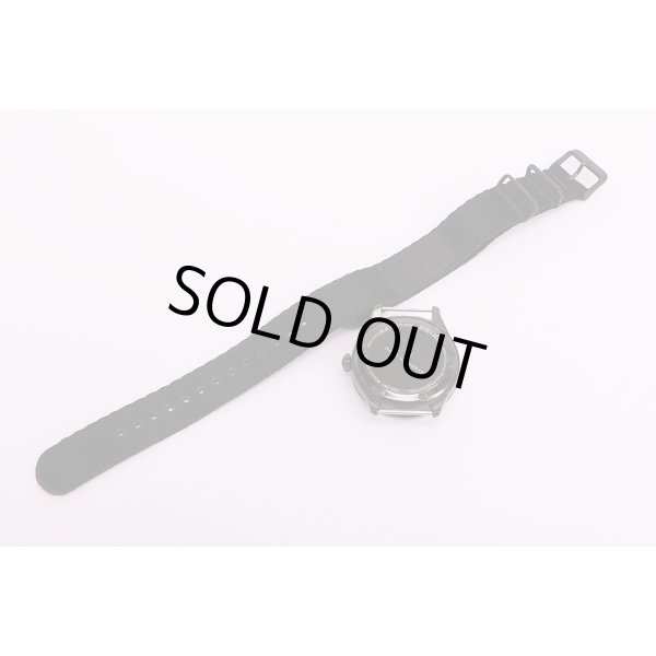 セイコー　メカニクル　SCVE039　黒文字盤　ナノユニバース限定　ナイロンベルト