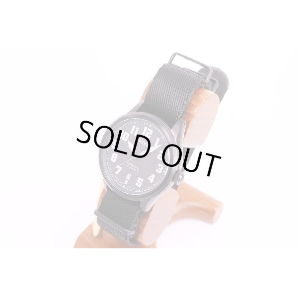 セイコー　メカニクル　SCVE039　黒文字盤　ナノユニバース限定　サイド