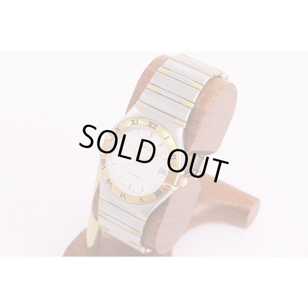 オメガ　コンステレーション　コンビ　1212.30　白文字盤　サイド