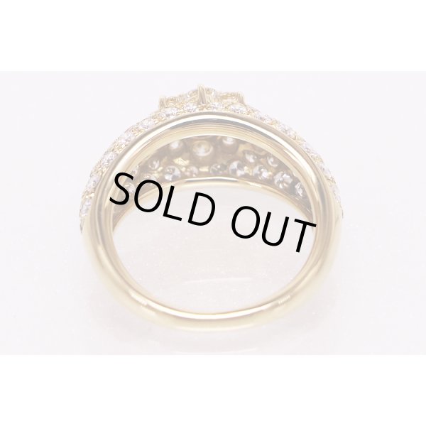 星の砂　K18 ダイアイリリング 1.92ct 5.60g　内側