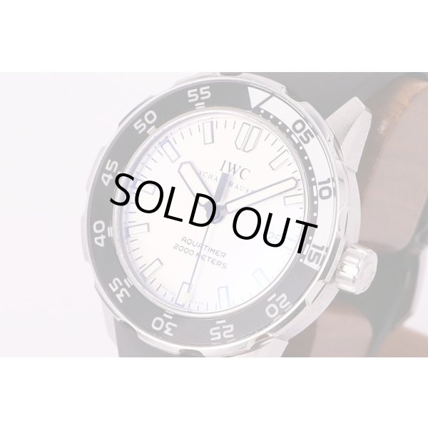 ＩＷＣ　アクアレーサー2000 IW356806　白文字盤　サイド拡大