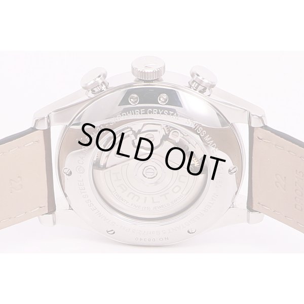 ハミルトン　ジャズマスター　スピリットオブリバティ　H324160 　銀文字盤　裏面拡大