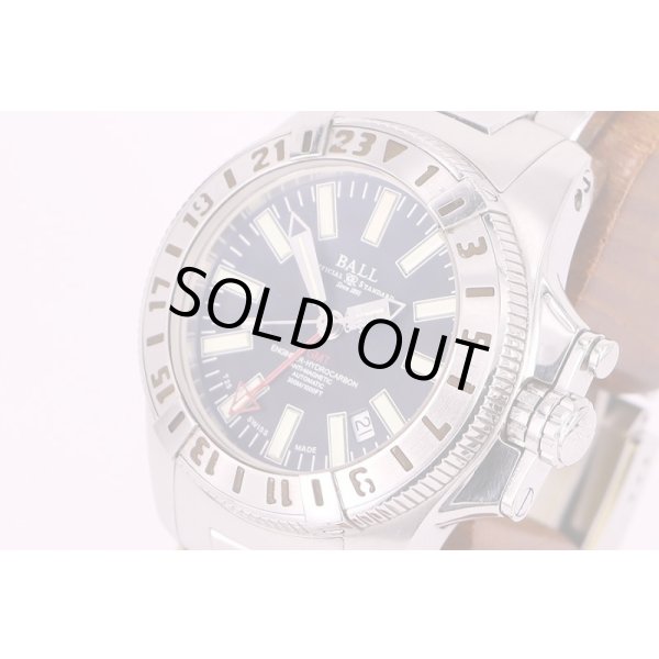 ボール　エンジニアハイドロカーボンGMT　DG1016A　黒文字盤　サイド拡大