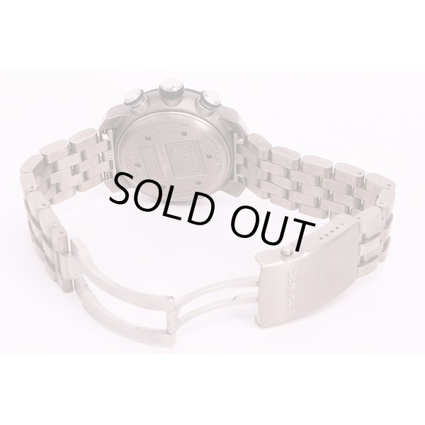 セクター　ダイビングチーム　アプネア　クロノグラフ　カラフル文字盤　ブレス