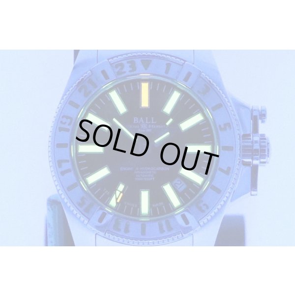 ボール　エンジニアハイドロカーボンGMT　DG1016A　黒文字盤　ライト