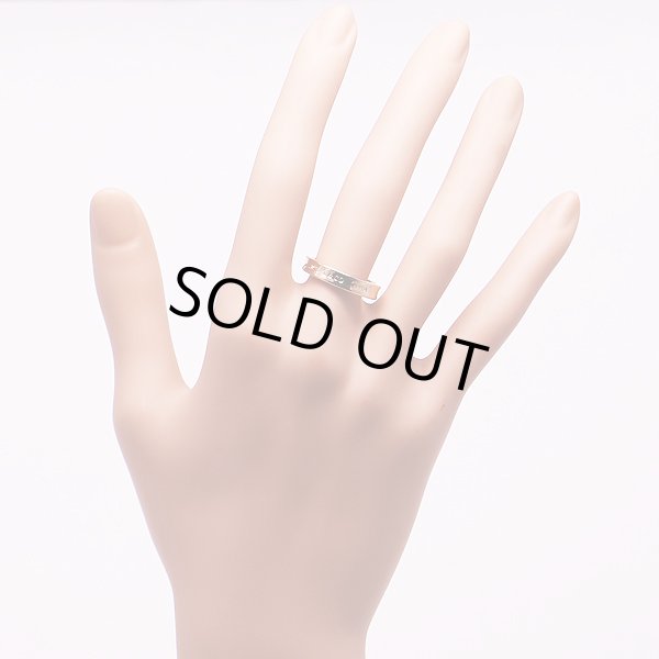 ティファニー　1837 ナローリング ローズピンク 4.40g　装着イメージ