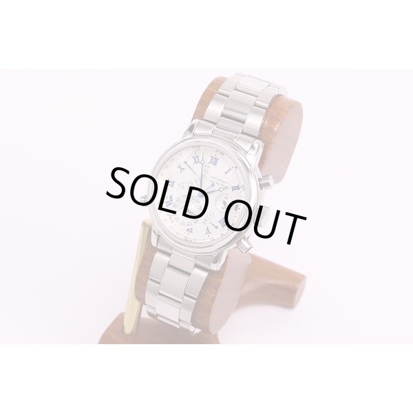 シェルマン　デュアルタイム　リピーター　銀文字盤　サイド