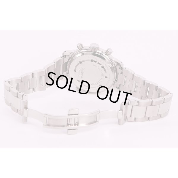 シェルマン　デュアルタイム　リピーター　銀文字盤　ブレス