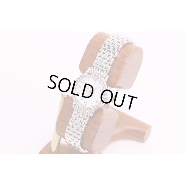 エルメス　セリエ　SE4.210　白文字盤　サイド