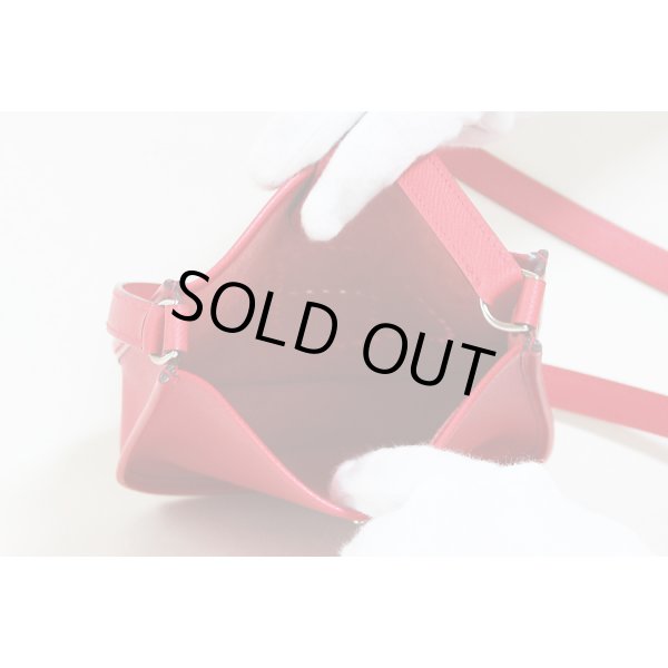 エルメス　エヴリンTPM レッド系／SIV金具　中身