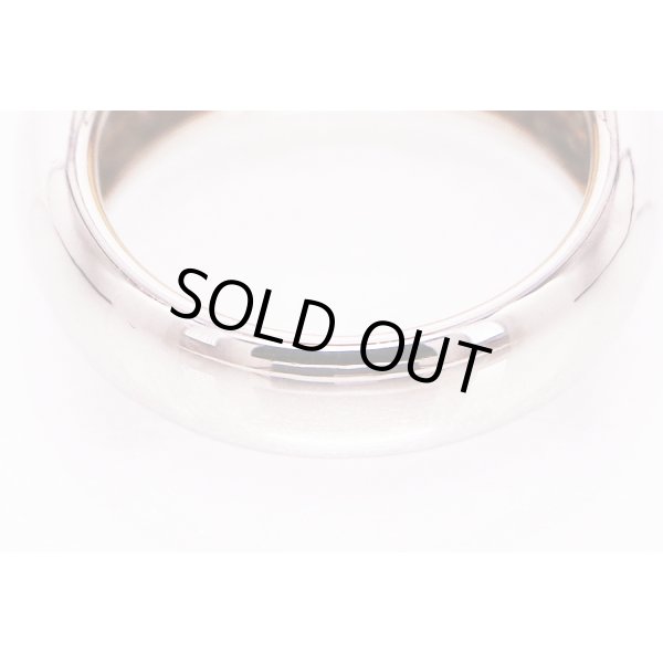 PT900/K18 インペリアルトパーズダイアイリリング 3.56ct 1.07ct 18.40g　外側