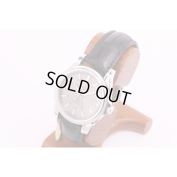 オメガ　デビルGMT　グレー文字盤　サイド