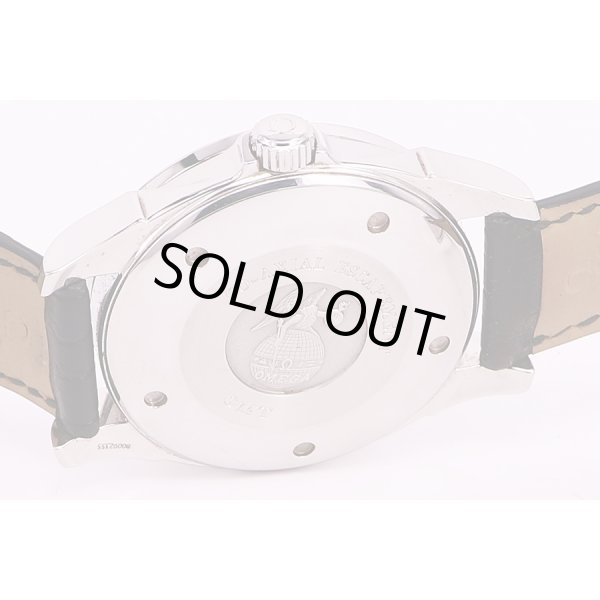 オメガ　デビルGMT　グレー文字盤　裏面拡大