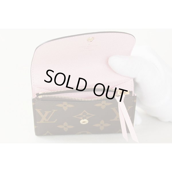 ルイ・ヴィトン　ポルトモネ・ロザリ　M62361　ローズ・バレリーヌ　小銭入れ