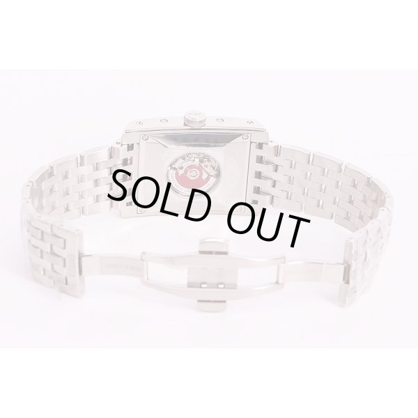 オリス　レクタンギュラー ムーンフェイス　トリプルカレンダー　白文字盤　ブレス