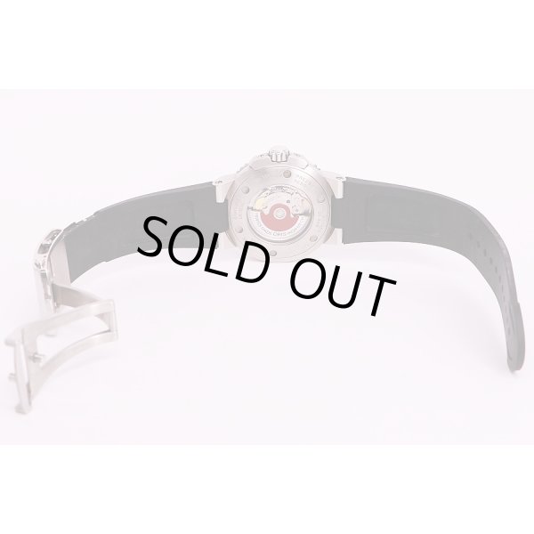 オリス　アイクス　ダイバー300　青文字盤　ラバーベルト　状態(1)