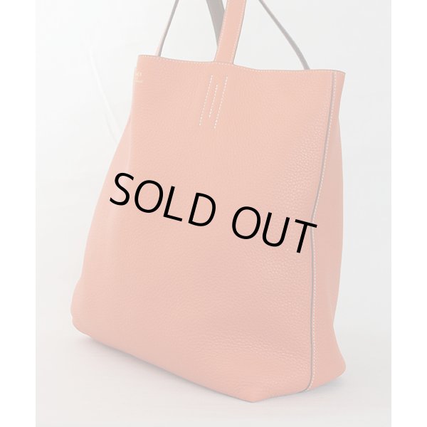 エルメス　ドゥブル・サンス45 オレンジ／ゴールド　サイド