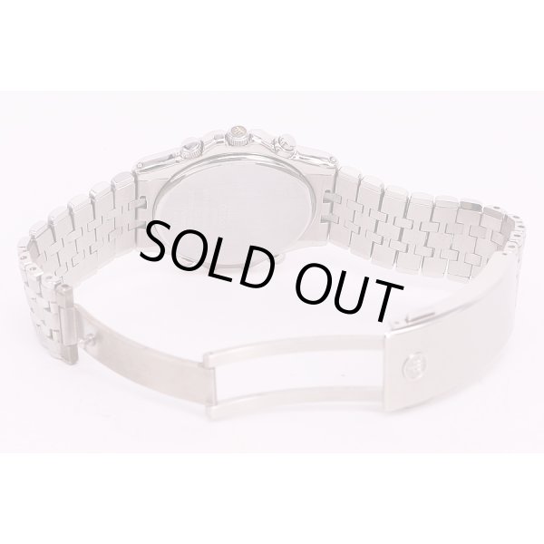 セイコー　クレドール　パシフィーク　クロノグラフ　GCLE998　白文字盤　ブレス