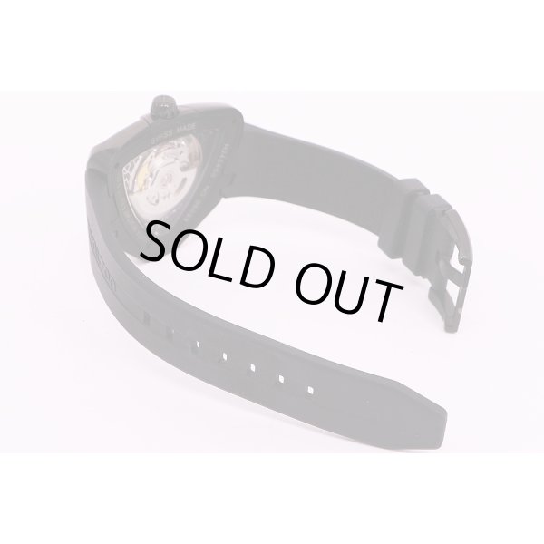 ハミルトン　ベンチュラ　エルヴィス80　H245850　黒文字盤　ラバーベルト状態