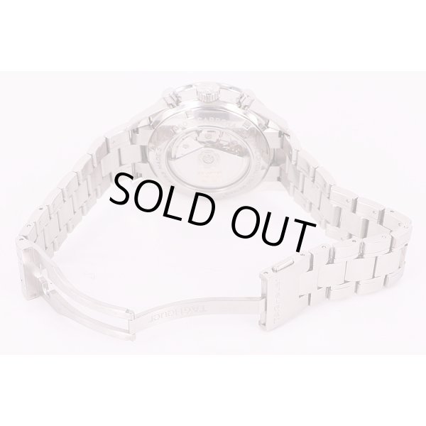 タグホイヤー　カレラ　クロノグラフ　CV2010　黒文字盤　ブレス