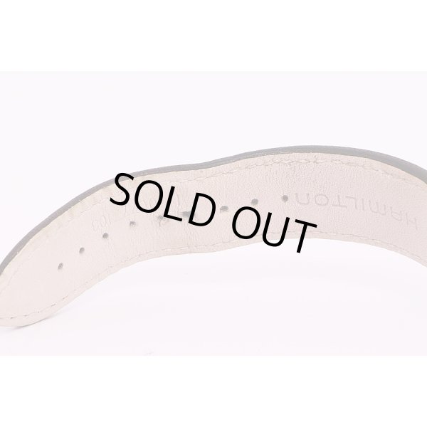 ハミルトン　パイオニア　H777150　白文字盤　革ベルト状態