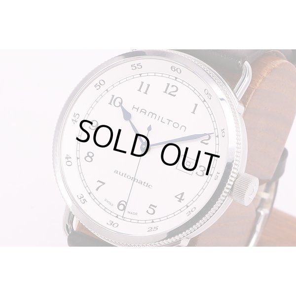ハミルトン　パイオニア　H777150　白文字盤　サイド拡大