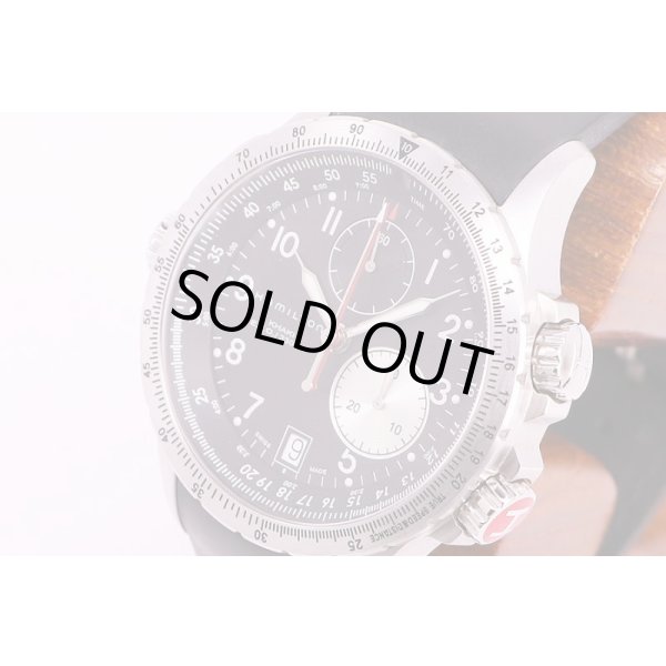 ハミルトン　カーキETO　H776120　黒文字盤　サイド拡大