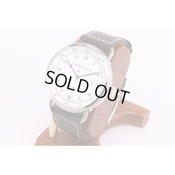 ハミルトン　パイオニア　H777150　白文字盤　サイド