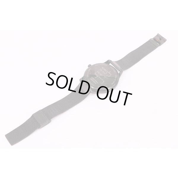 ポールスミス　シティペア　エブリデイ　黒文字盤　2016年限定　メッシュベルト状態