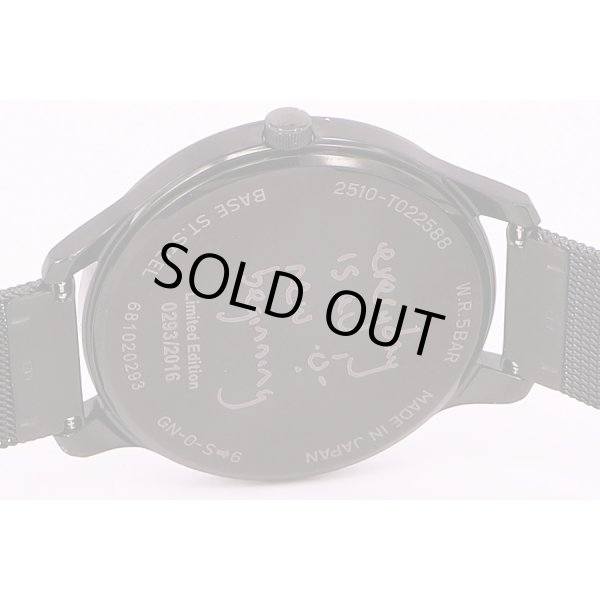 ポールスミス　シティペア　エブリデイ　黒文字盤　2016年限定　裏面拡大