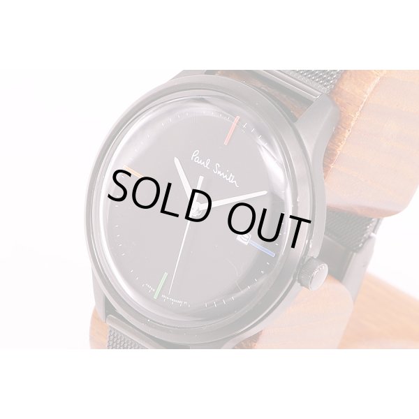 ポールスミス　シティペア　エブリデイ　黒文字盤　2016年限定　サイド拡大