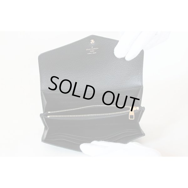 ルイ・ヴィトン　ポルトフォイユ・サラ M61182 ノワール　中身