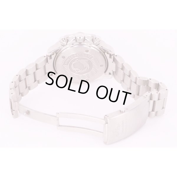 オメガ　シーマスター　アプネア　マイヨール　2595.50　黒文字盤　ブレス