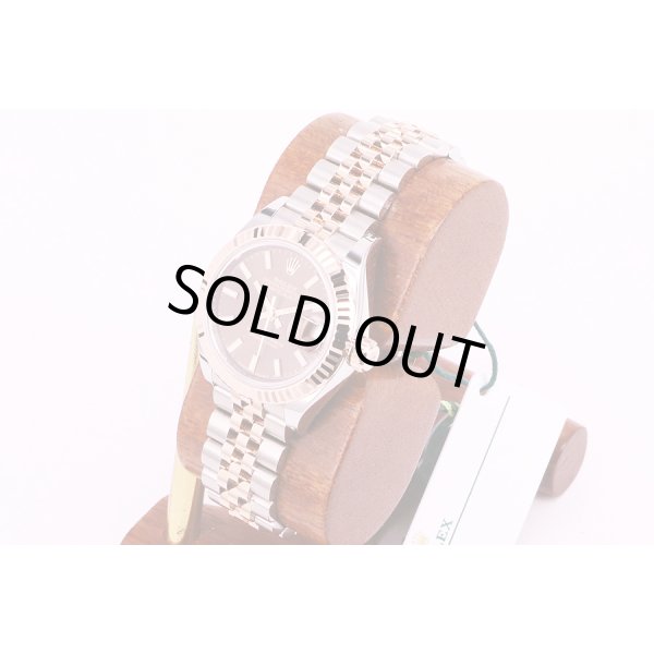 ロレックス　279171　茶文字盤　サイド