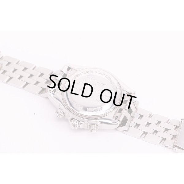 ブライトリング　クロノマット　エボリューション　A13356　フィレンツェトリコロール限定　黒文字盤　裏面