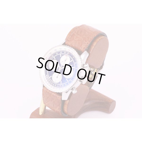 ブライトリング　ナビタイマー　ツインシックスティ　A39022　黒文字盤　サイド