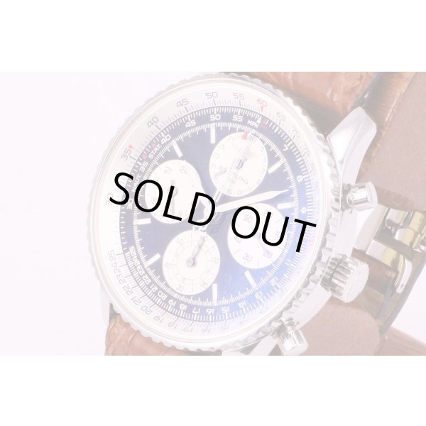 ブライトリング　ナビタイマー　ツインシックスティ　A39022　黒文字盤　サイド拡大