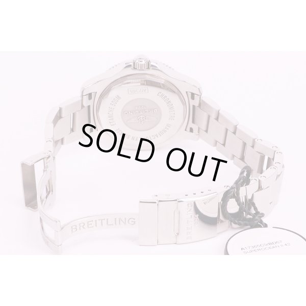 ブライトリング　スーパーオーシャンII 42 　A17365　黒文字盤　ブレス