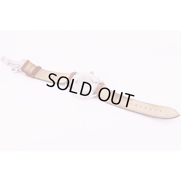 ブライトリング　ナビタイマー　ツインシックスティ　A39022　黒文字盤　革ベルト状態(1)