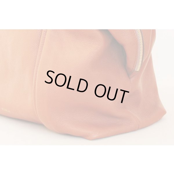 フルラ　ハンドバック　168593　ブラウン　サイド下部