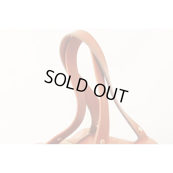 フルラ　ハンドバック　168593　ブラウン　サイド上部