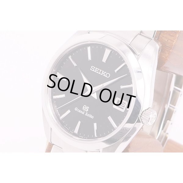セイコー　グランドセイコー　SBGV007　9F82-0AA0　黒文字盤　サイド拡大