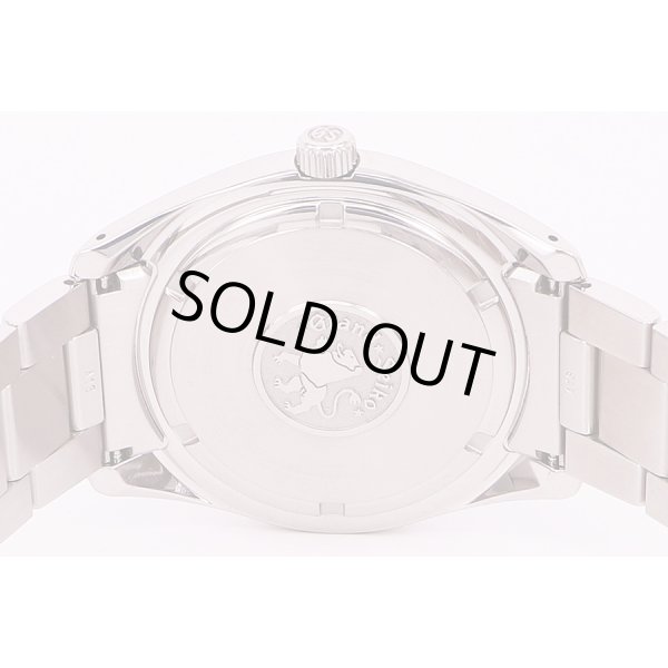 セイコー　グランドセイコー　SBGV007　9F82-0AA0　黒文字盤　裏面拡大