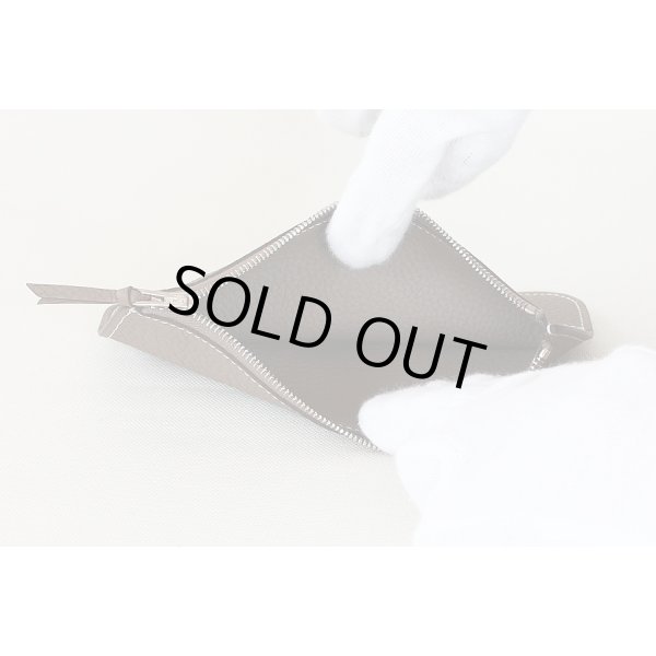 エルメス　ドゴンGM　043070CK-18　エトープ／SIV金具　小銭入れ中身