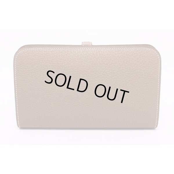 エルメス　ドゴンGM　043070CK-18　エトープ／SIV金具　裏面