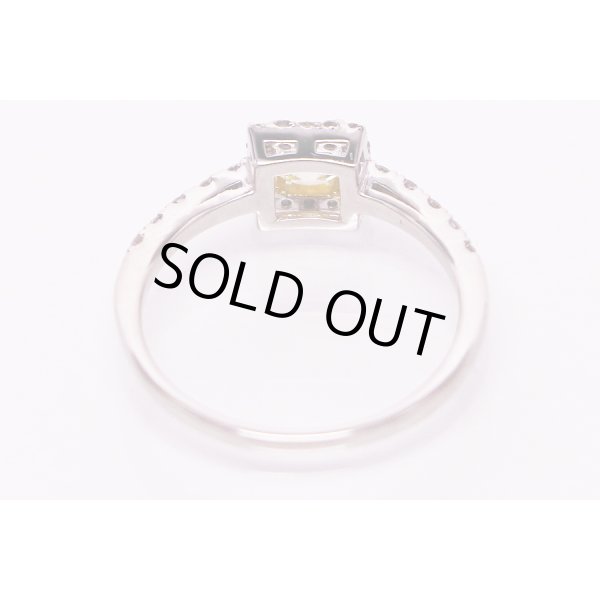 PT900 ダイアイリリング 0.404ct 0.25ct 2.90g　内側