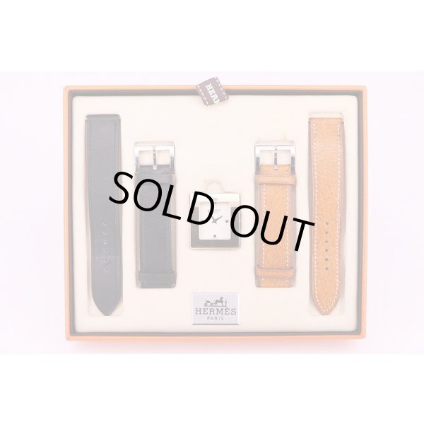 エルメス　ベルトウオッチ　BE1.220　コンビ　白文字盤　箱