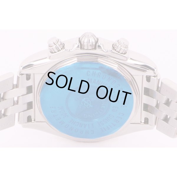 ブライトリング　クロノマット　エボリューション　A13356 　白シェル文字盤　裏面拡大