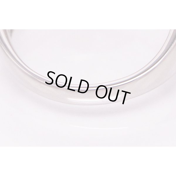 PT900 デマントイドガーネットダイアイリリング 0.08ct 0.71ct 7.60g　外側