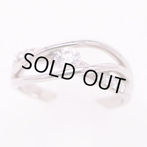 画像: PT900 ダイアイリリング 0.302ct 0.15ct 6.30g